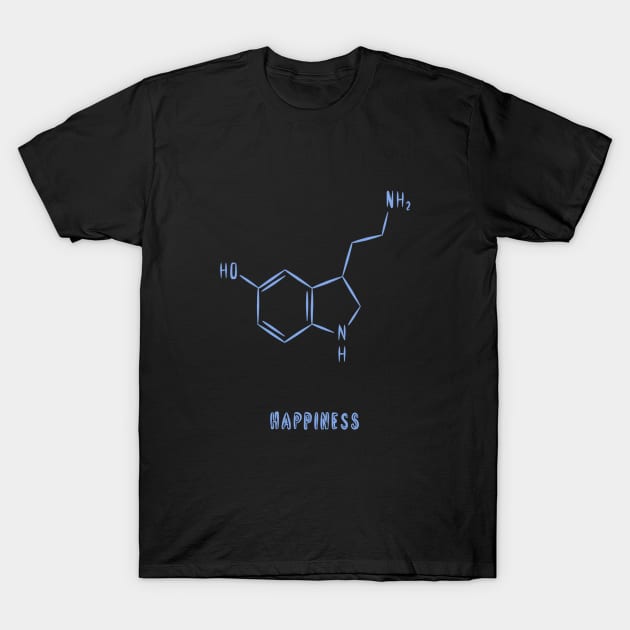 happiness chemistry T-Shirt by minimalist studio